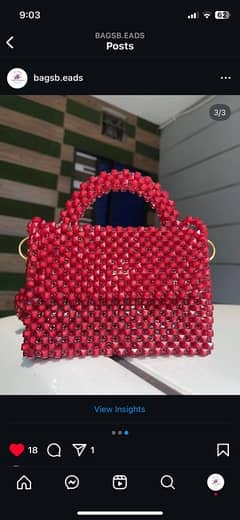 beaded bags