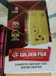 golden fuji gas geyser 8liter instant