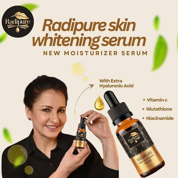 free home delivery  radipure skin whitening serum 0