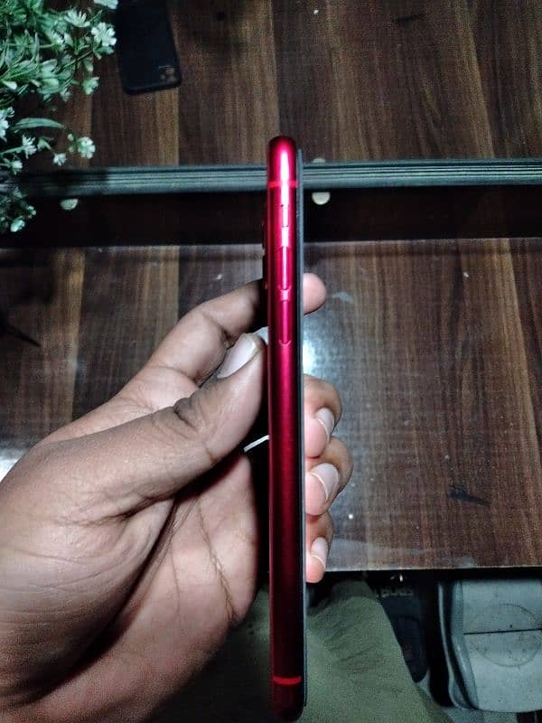 iPhone 11 red JV 64gb 10 by 9.5 3