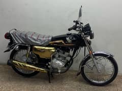 self start honda cg125cc 2024 ( gold edition )