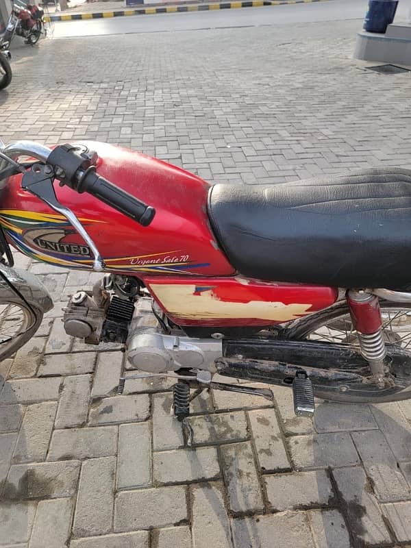 United 70 bike urgent  sale 2