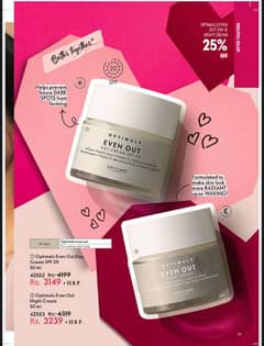 Even out day and night cream