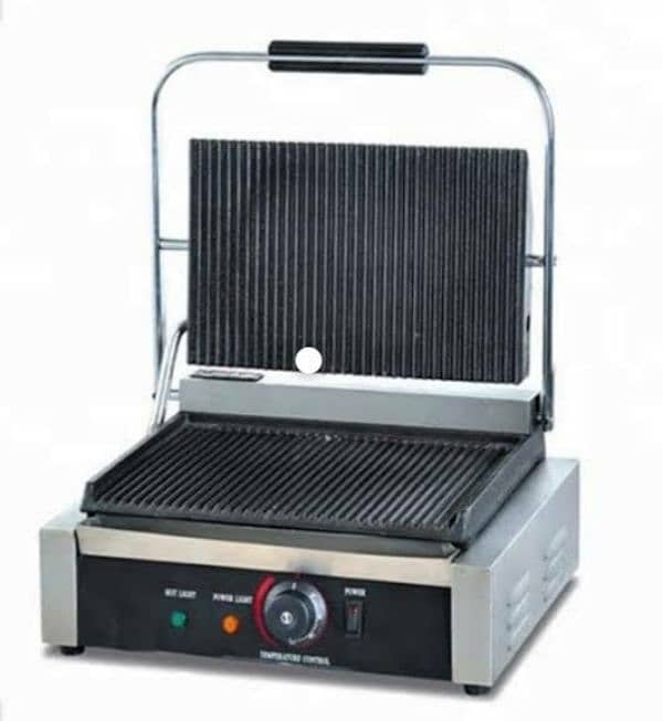 High-Quality Commercial Panini Press Machine for Sandwiches & Grilling 3