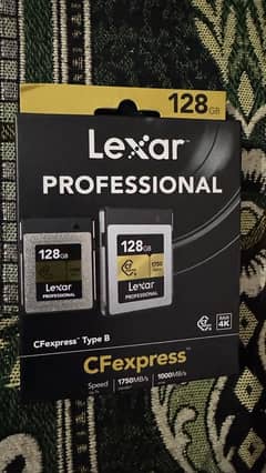 Lexar 128 CFexpress Type-B Memory Card