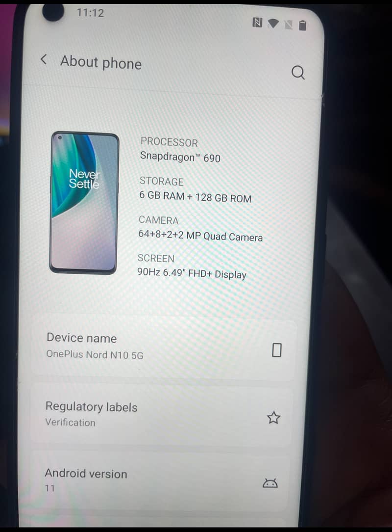 One Plus Nord n10 5g for sale or exchange with nintendo switch v2 2