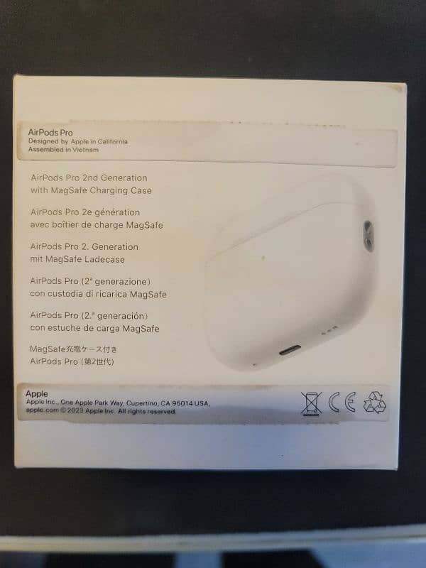 Apple Airpods Pro 2nd generation only box opened 3