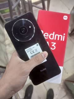 Redmi A3 brand new 11 month warenty 4GB 128GB complet saman Pta aprove