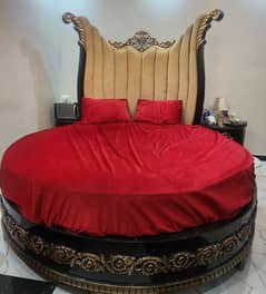 Big Size Bed - king Bed - Round Bed