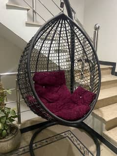 Beautiful Egg shape Swing For outdoor decor