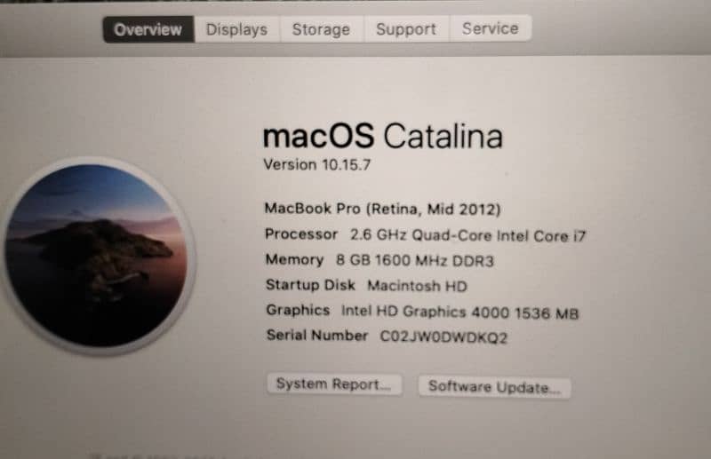 MAC BOOK PRO RETINA 6