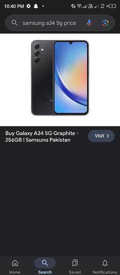 Samsung Galaxy a 34 5g (Exchange possible)