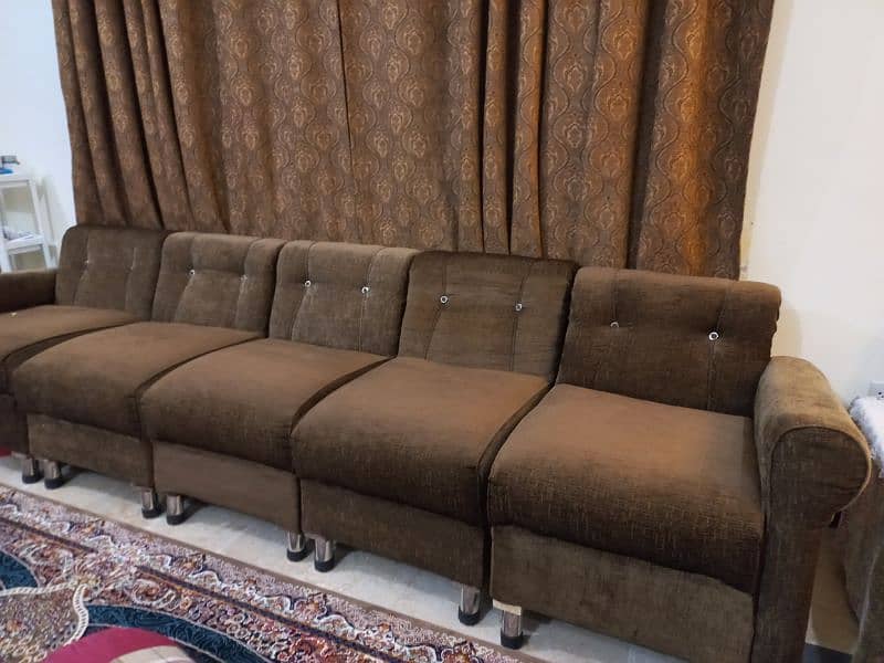 8 seater sofa for sale newly stitched 2