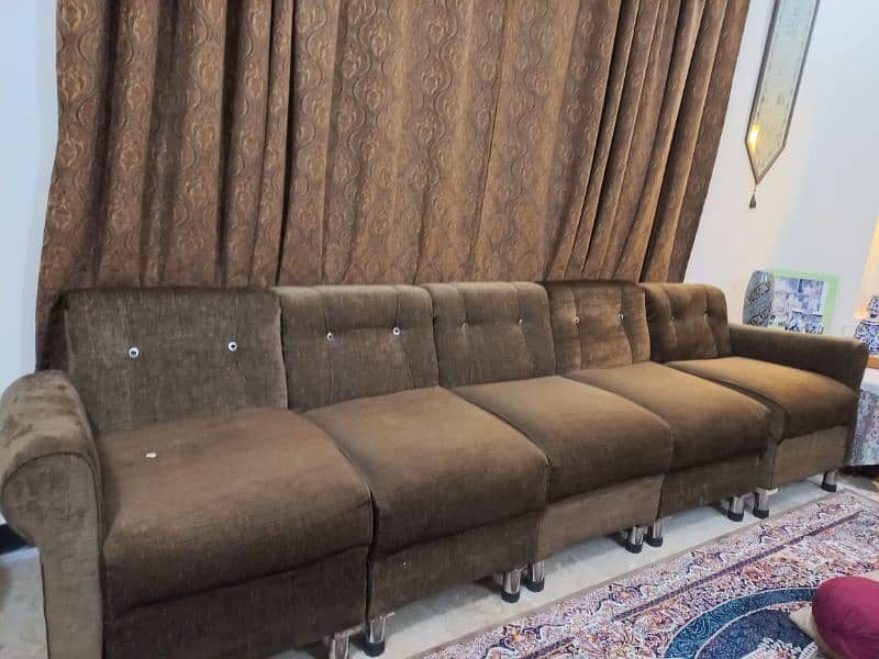 8 seater sofa for sale newly stitched 3