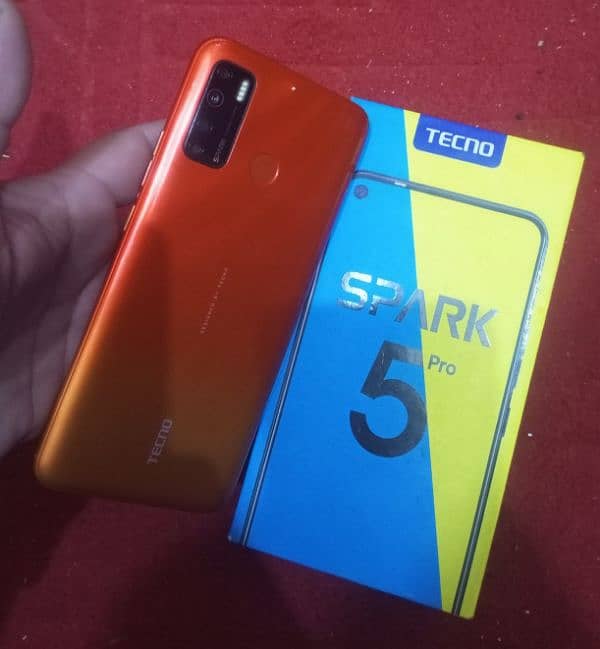 Tecno Spark 5 pro 4GB ram 64GB storage condition 10/10.0. 302.55. 61.210 1