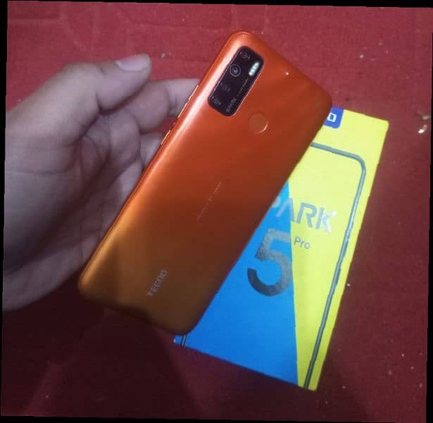 Tecno Spark 5 pro 4GB ram 64GB storage condition 10/10.0. 302.55. 61.210 2