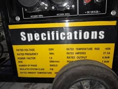 7kw brand new generator