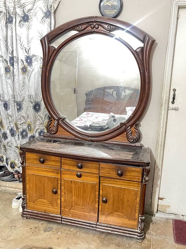 Bedroom set with cupboard dressing side tables 1