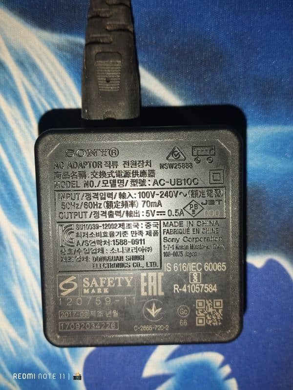 camera battery charger original Sony 0