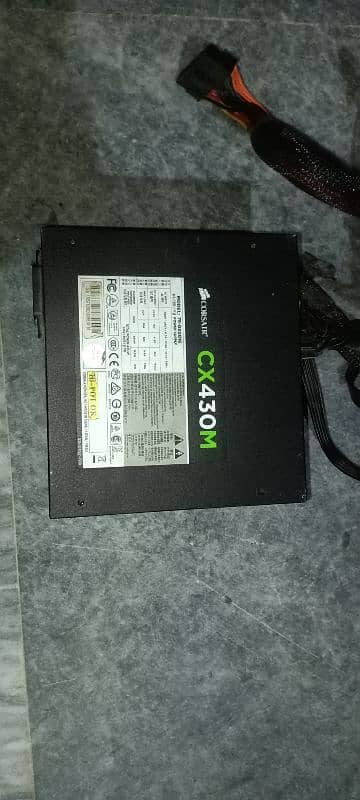 Corsairs CX430M Gaming Power supply 430Watts 1