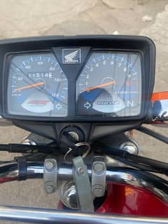 Honda 125 self stat