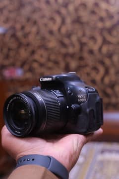 Canon 600d with 18/55mm lens