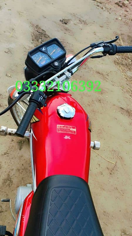 Honda CG 125 Bike For Sale. 03332106392 0