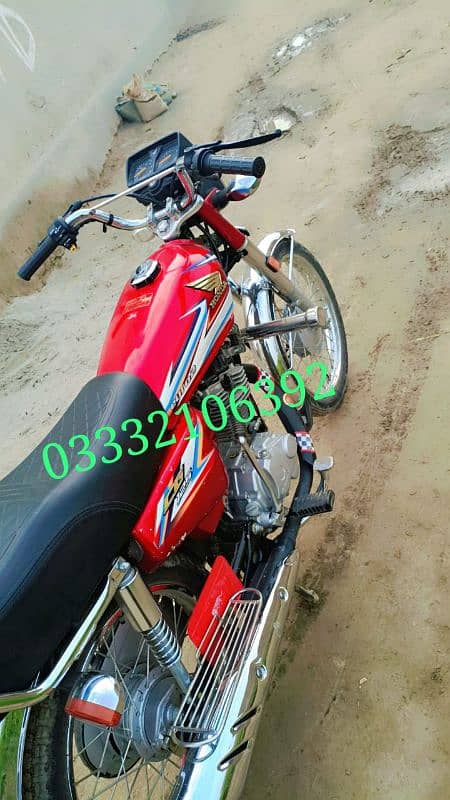 Honda CG 125 Bike For Sale. 03332106392 3