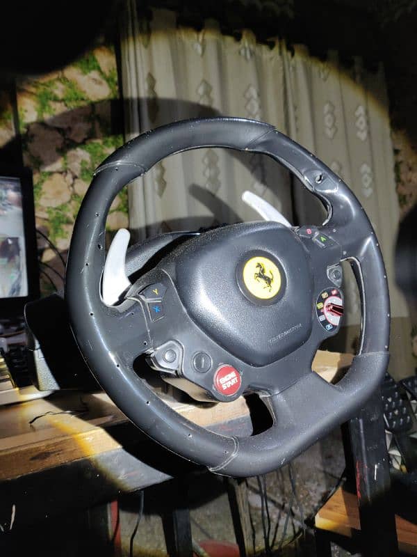 Thrustmaster 458 Spider Steering Wheel 0