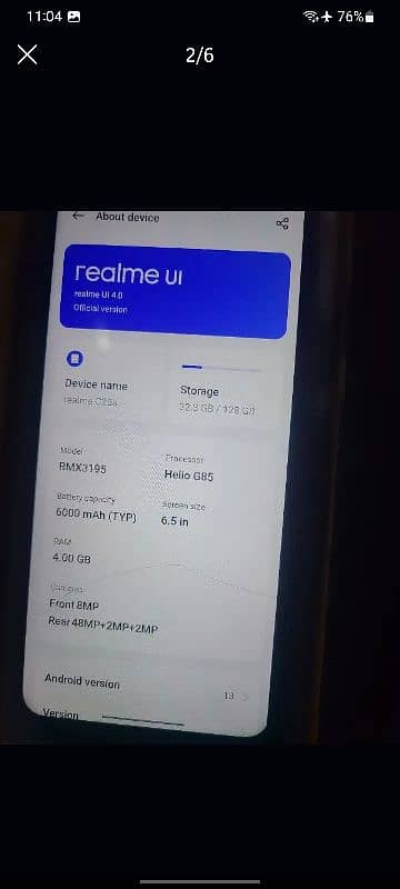 Realme C25s 4/128 0