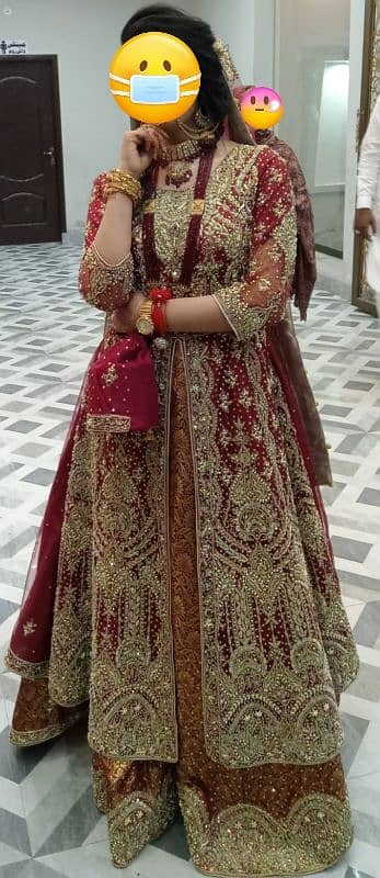 Bridal lehnga / Wedding dress / customized bridal lehanga 1