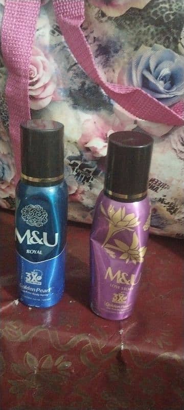 M & U Body Spray 1