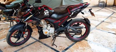 super power 150c sport bike 10by10 fully modified exchange possible