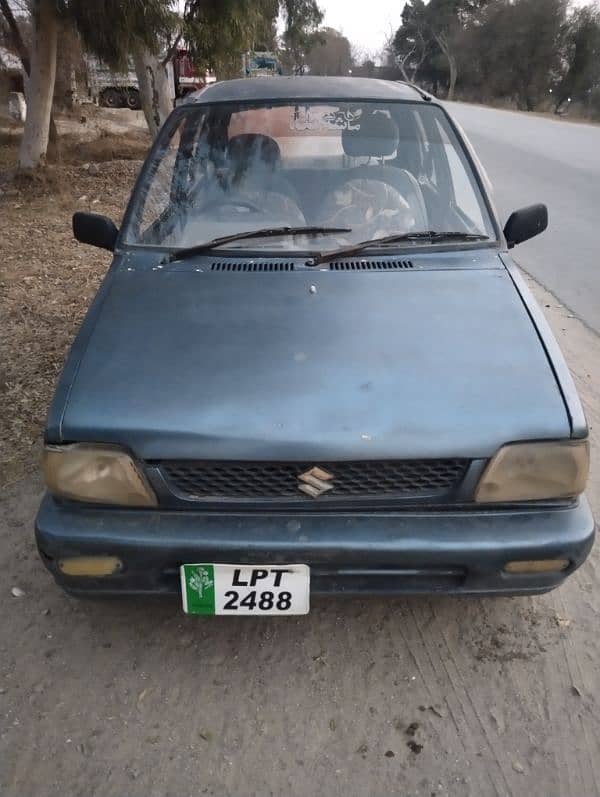 Suzuki Mehran VX 1993 Modal Lahore number. 3