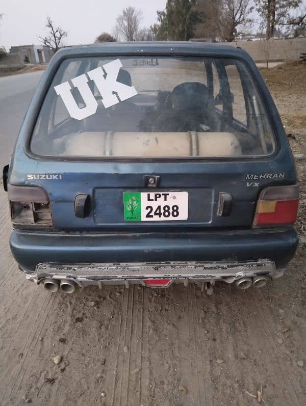 Suzuki Mehran VX 1993 Modal Lahore number. 5