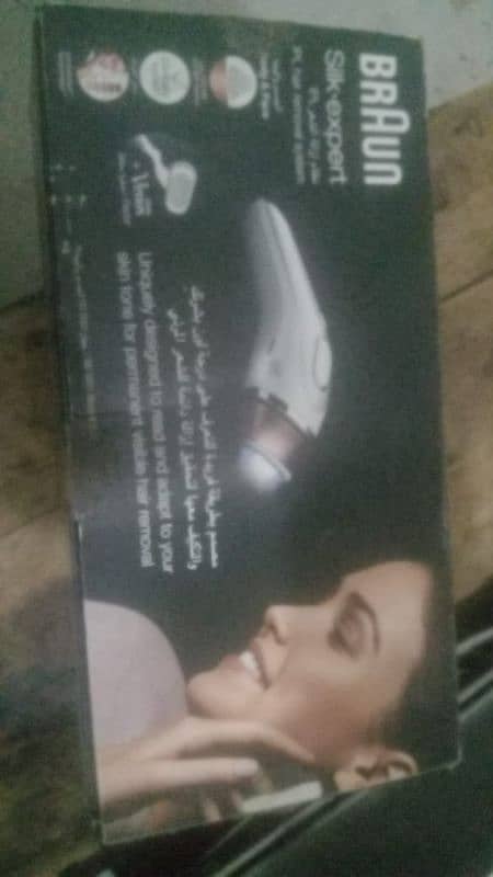 hair remover machine . Braun (silk expert) 0