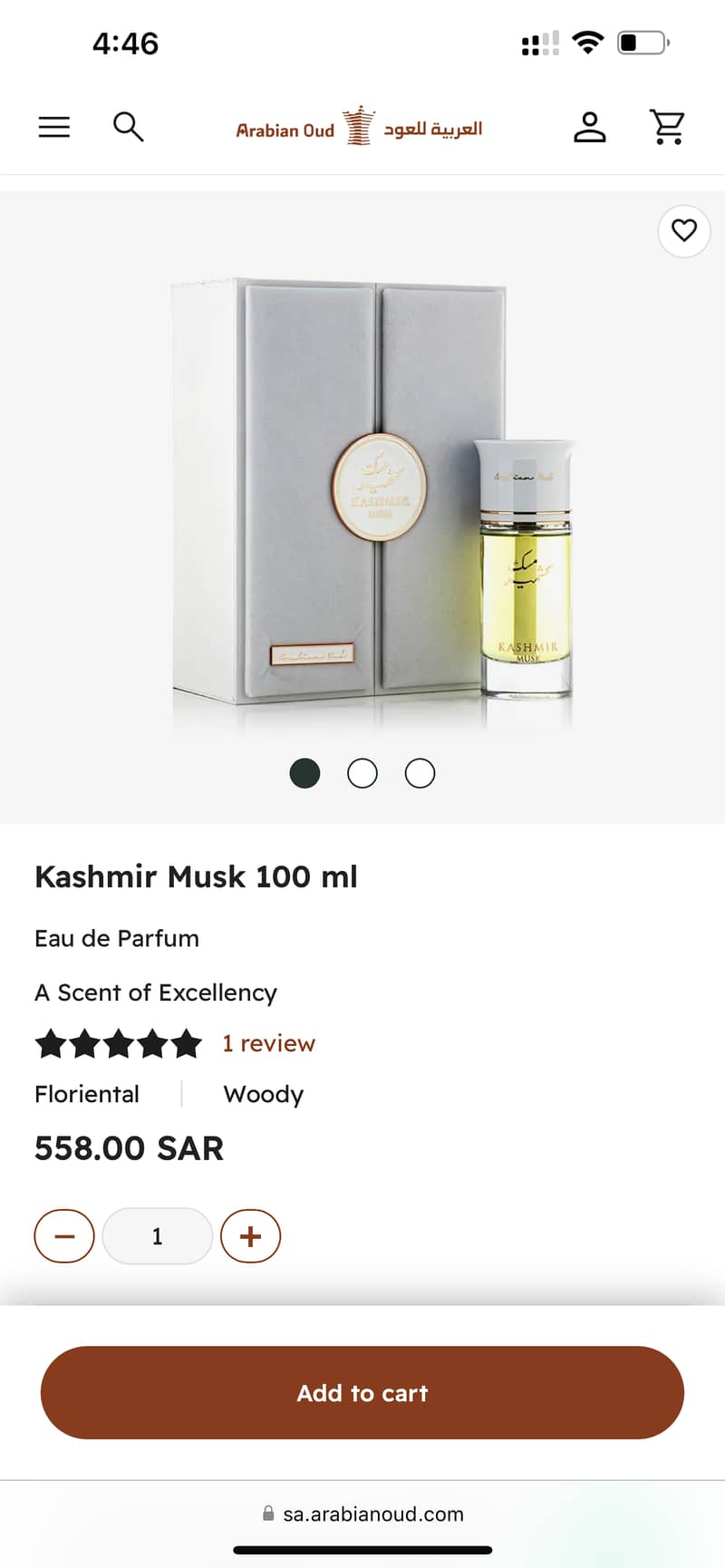 kashmir musk, arabian knight, swissarabian 3