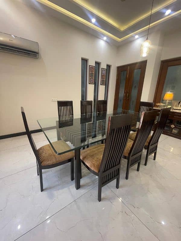 Dining Table Set 8 Chairs 2