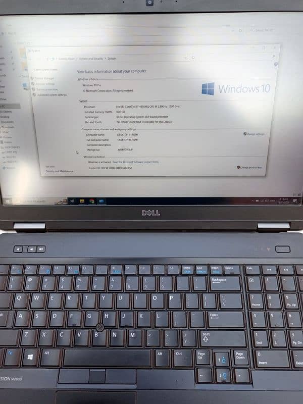 Dell laptop for sale price 55000 prefried for video editors 6