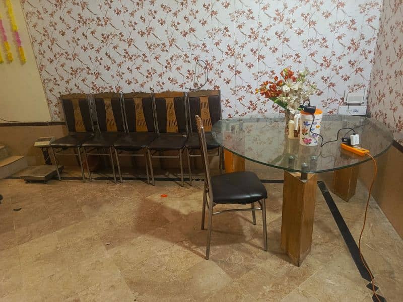 Dining Table with six chairs 5