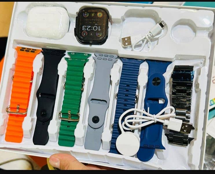 Ultra smart watch 10+1 with airpods 1