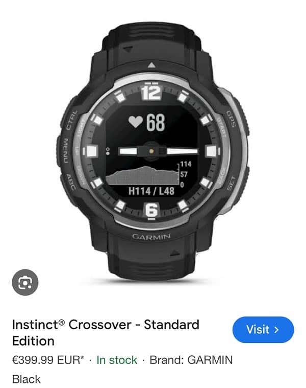 Garmin Instinct Crossover Standard 1