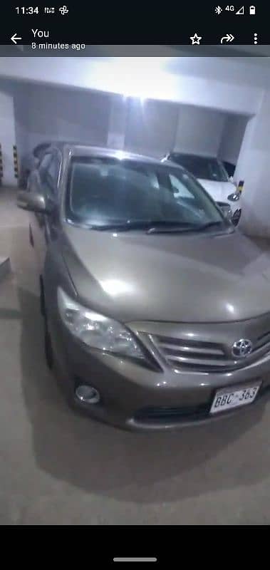 Toyota Corolla Gli automatic 2014 urgent sale 0