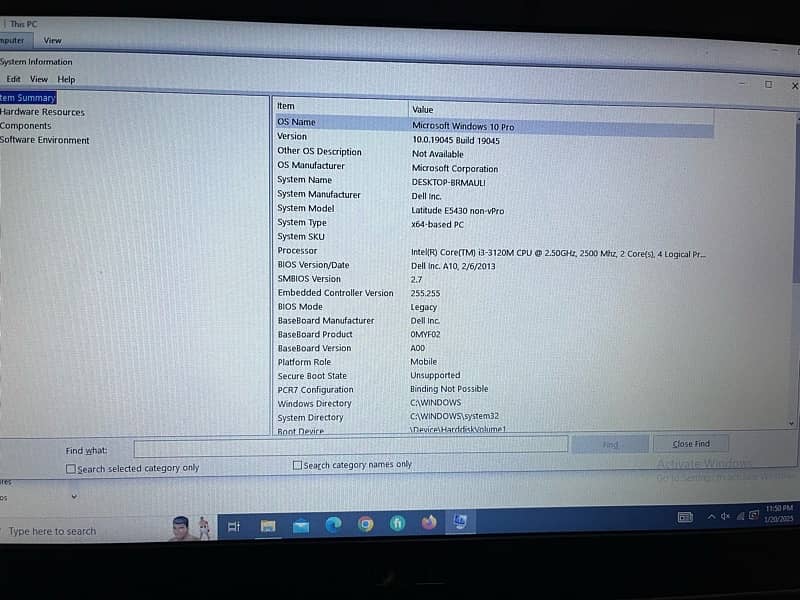 Dell Laptop core i3 (3rd Generation) 4