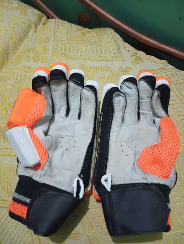 Hard Bowl BS Batting Gloves Available For Left Handed Batsman 1