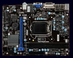 3rd Gen MSI Motherboard, All 2nd and 3rd gen processors are supported