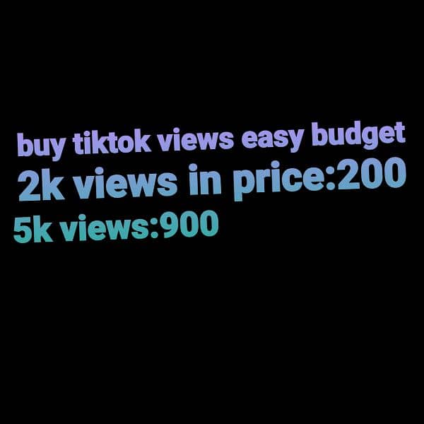 real tiktok views 0