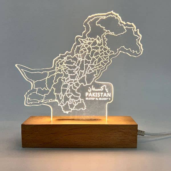 Map Table Lamp 1