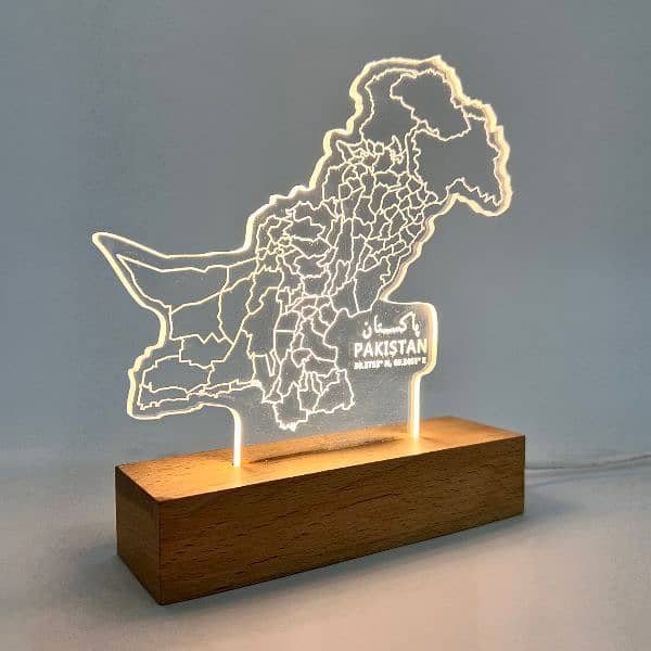 Map Table Lamp 2