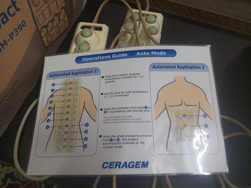 Ceragem P390 pressure point Therapy Machine 2